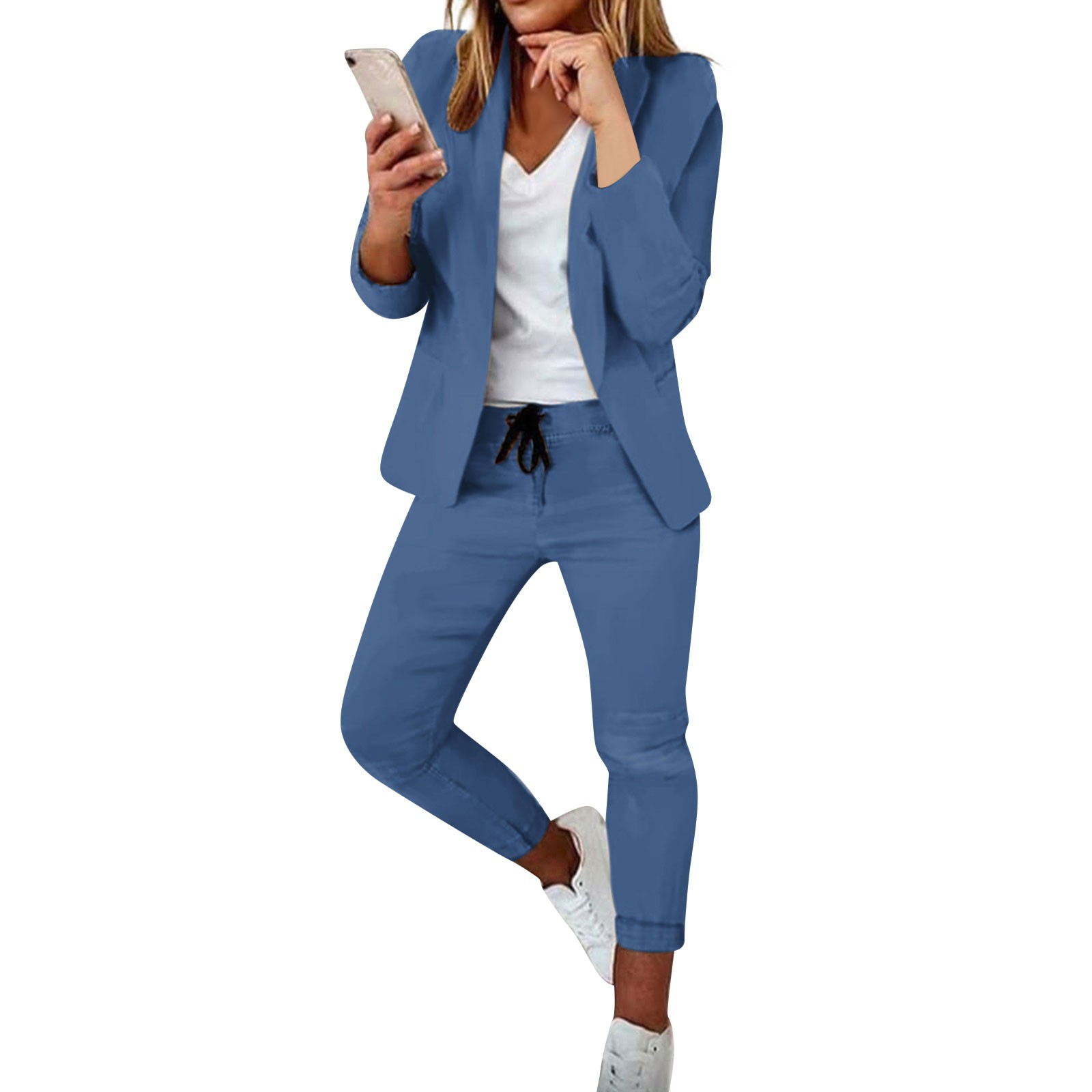 GR | Stylish Blazer & Trousers Set 