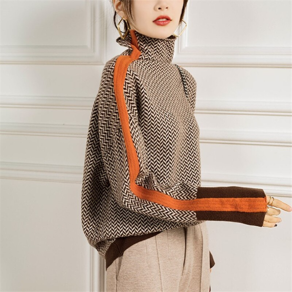 GR - Striped winter sweater