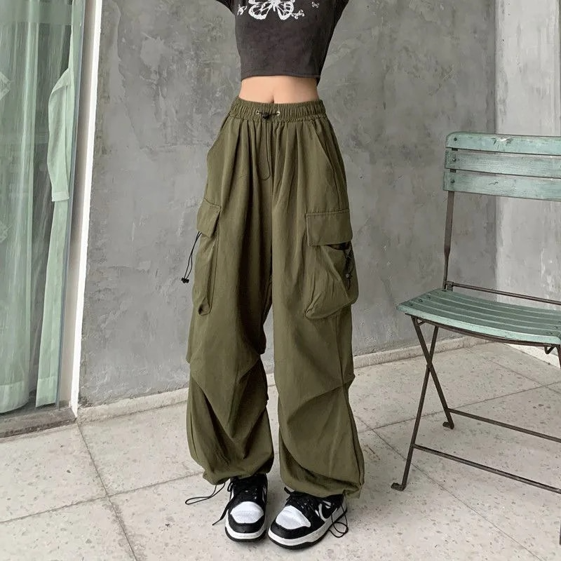 GR  - Cargo Hose mit hoher Taille