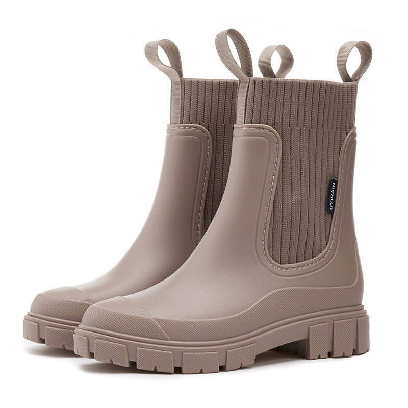 GR | Rubber boots - Waterproof with anti-slip sole, perfect for rainy weather 