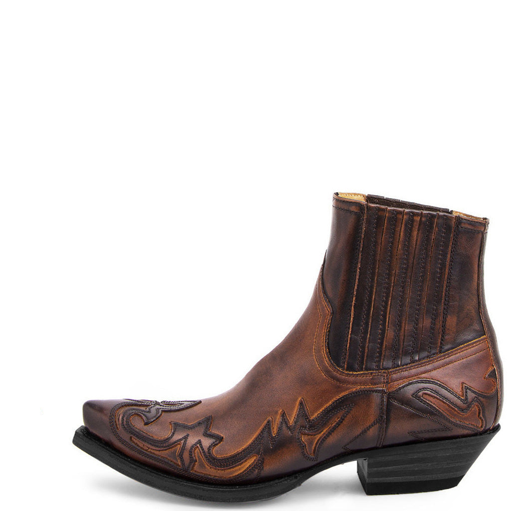 GR | Leather cowboy boots