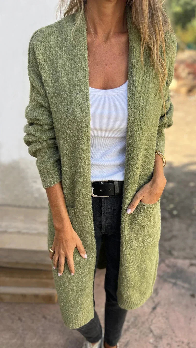 GR | Cozy knitted coat