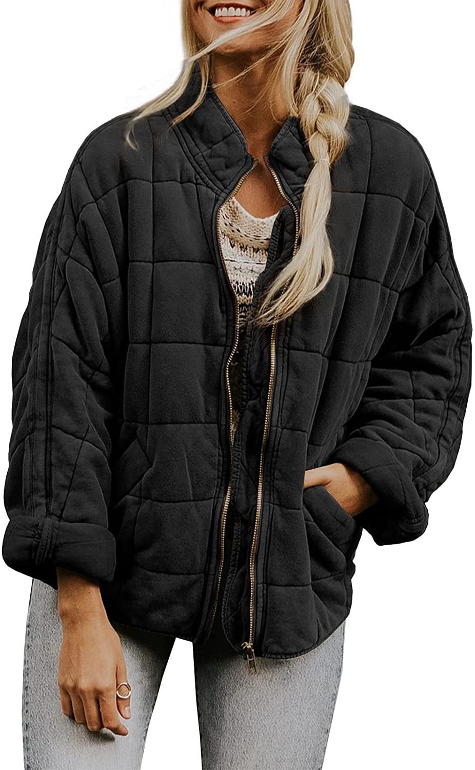 GR | Loose jacket made of thick cotton