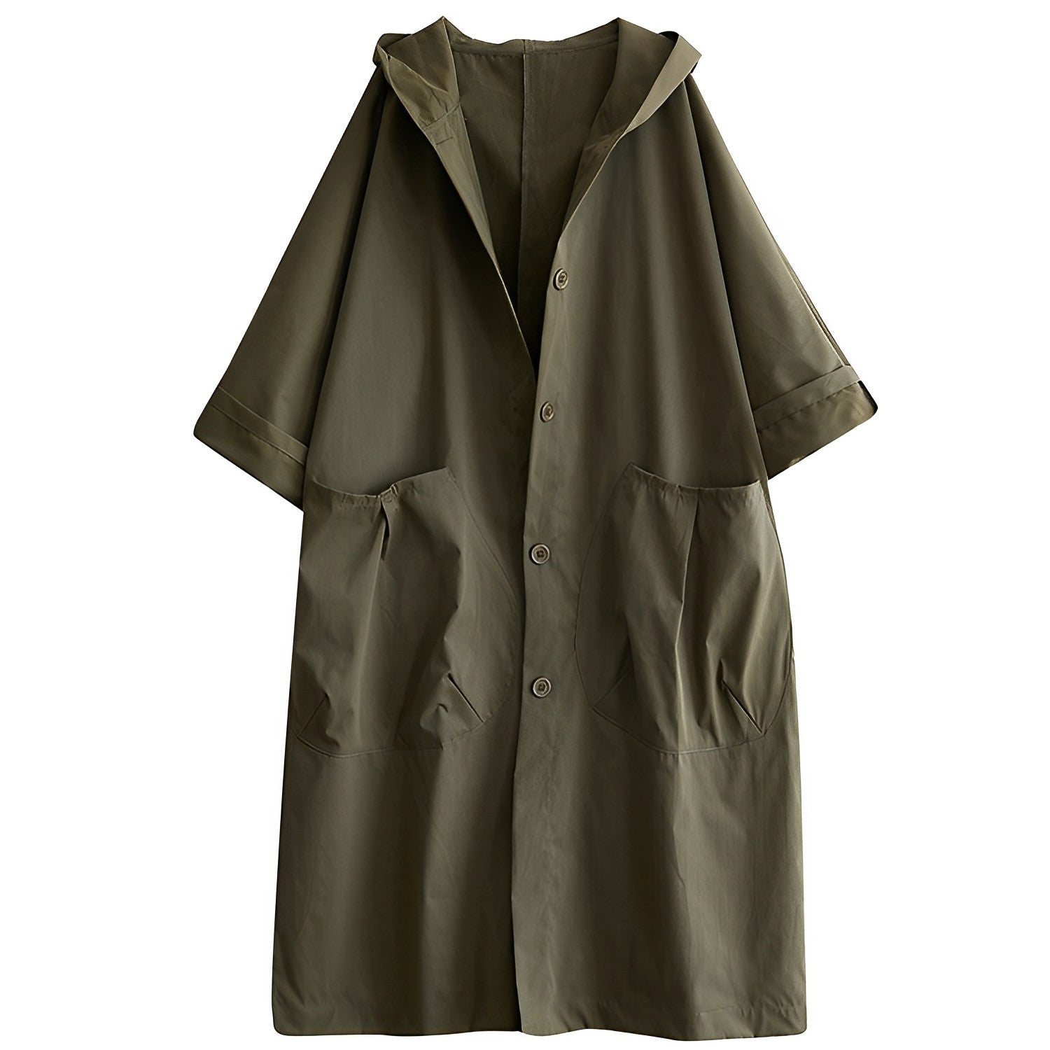 GR | Oversized Windbreaker with Pockets