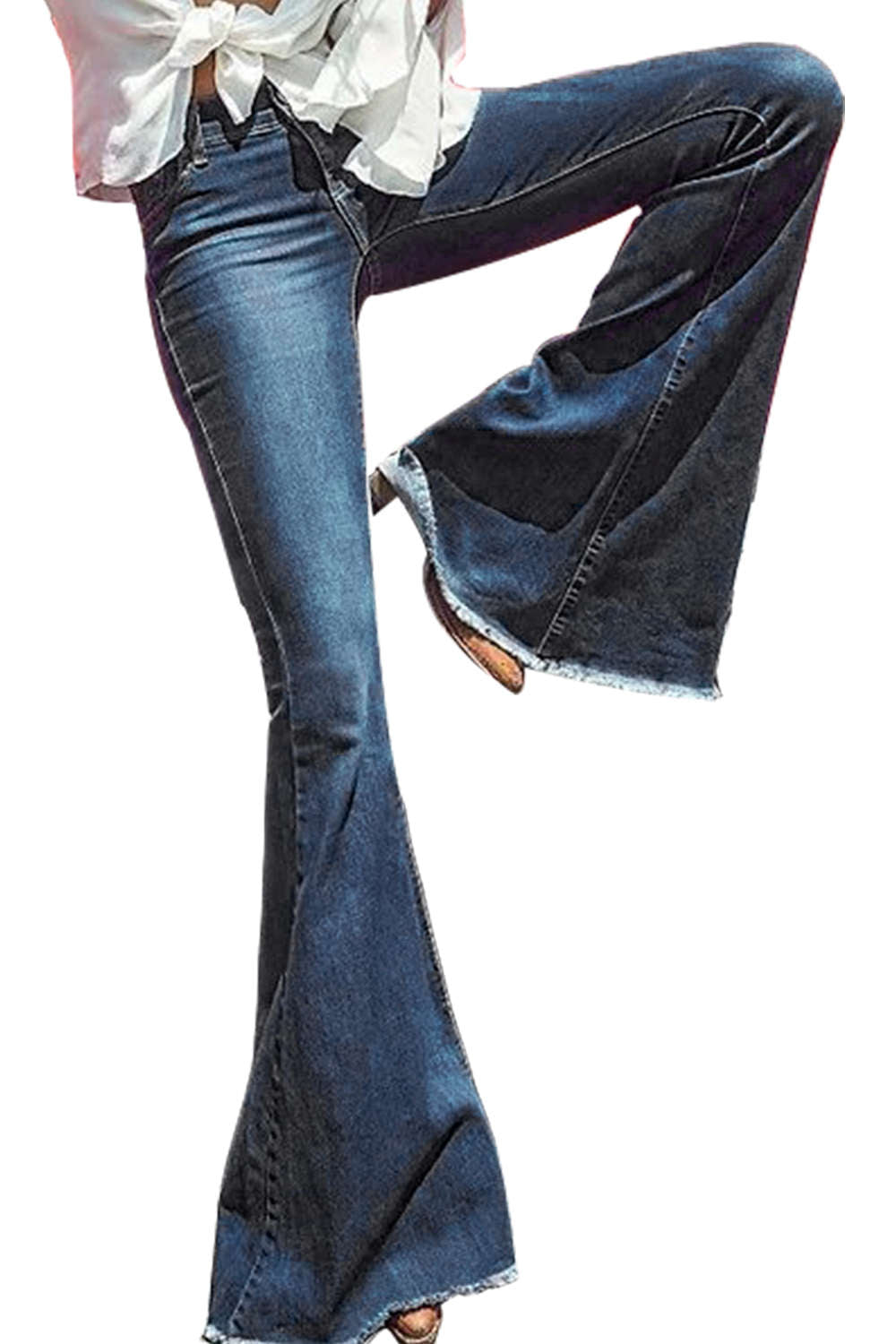 GR | Damen Glockenförmige Jeans