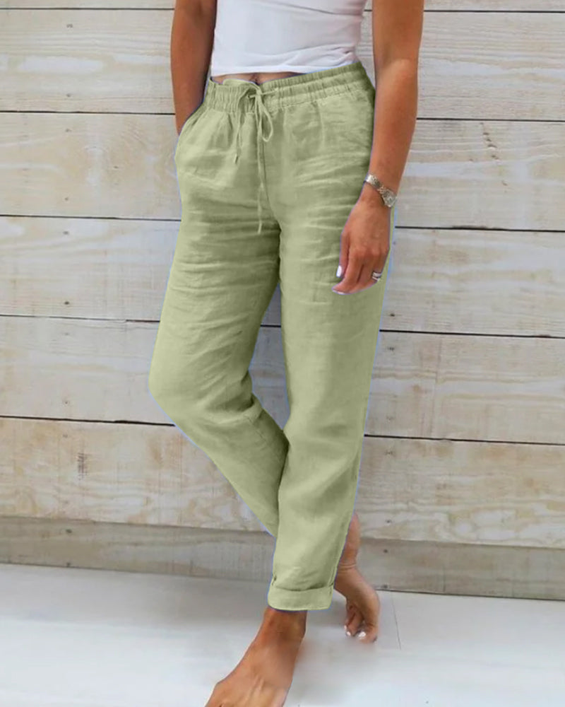 Breathable boho trousers
