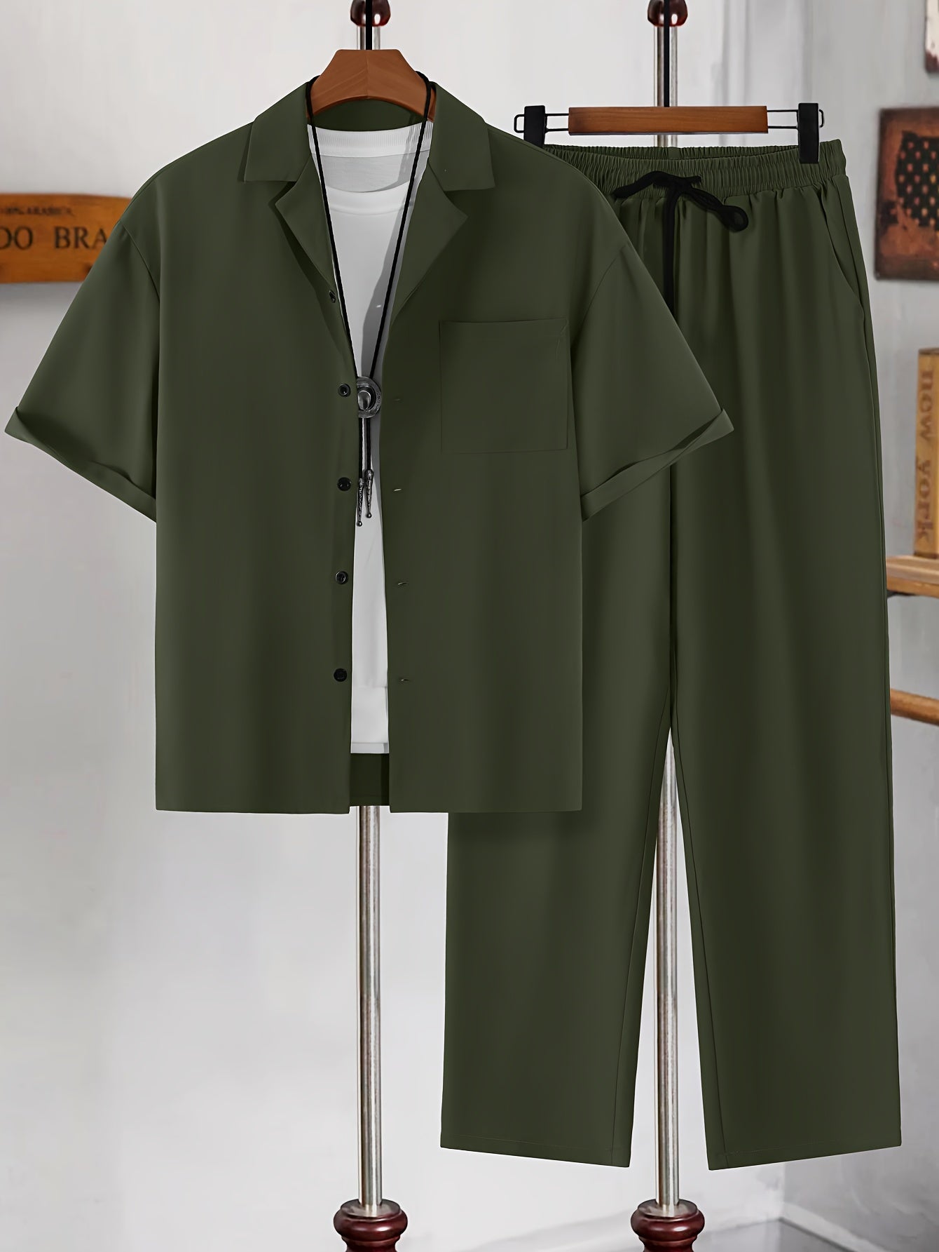GR | Summer outfit set in a single color
