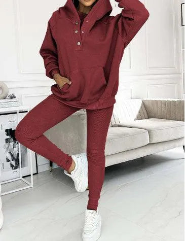 GR | Women's set with hood and trousers