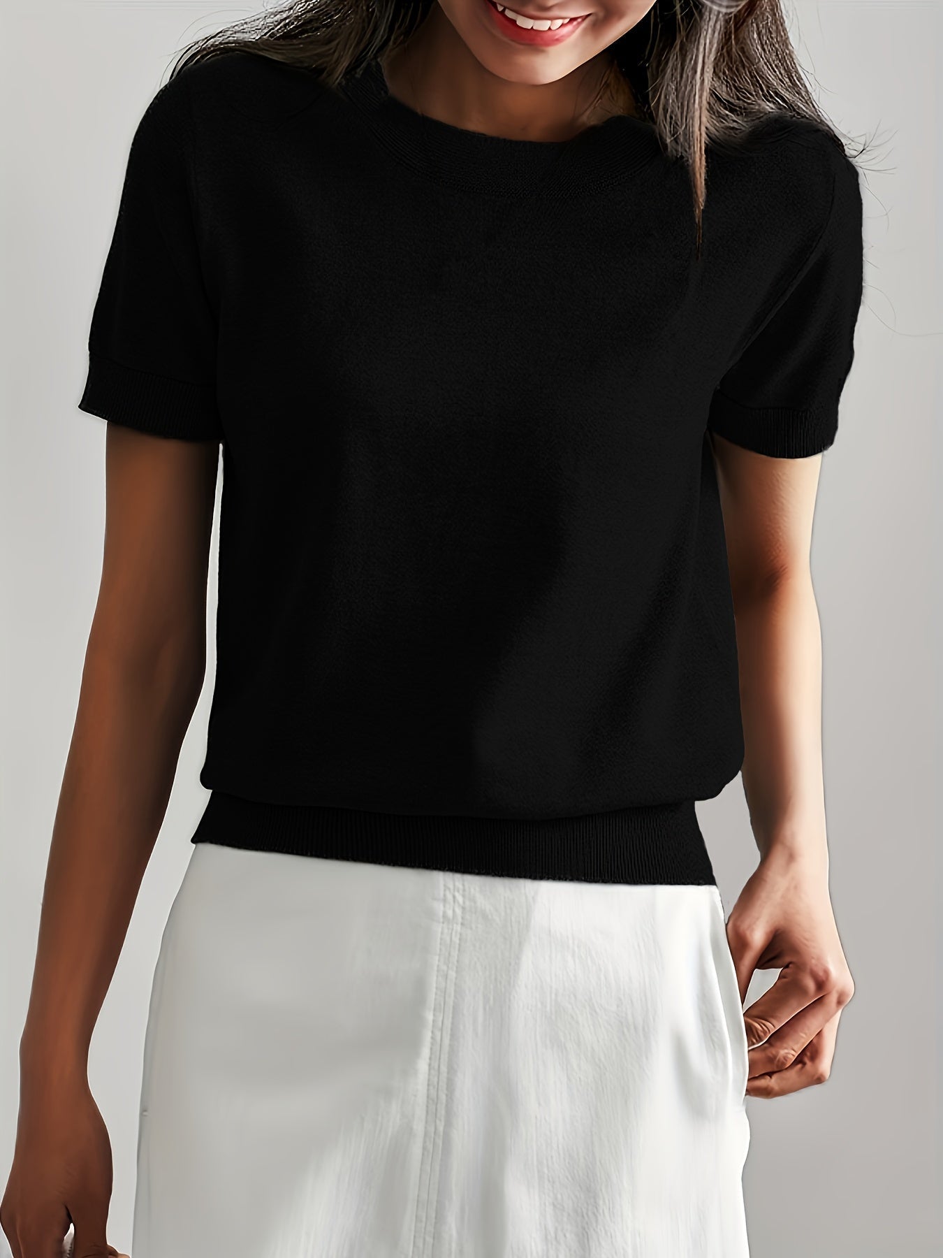 GR | Damen Lässiger Pullover