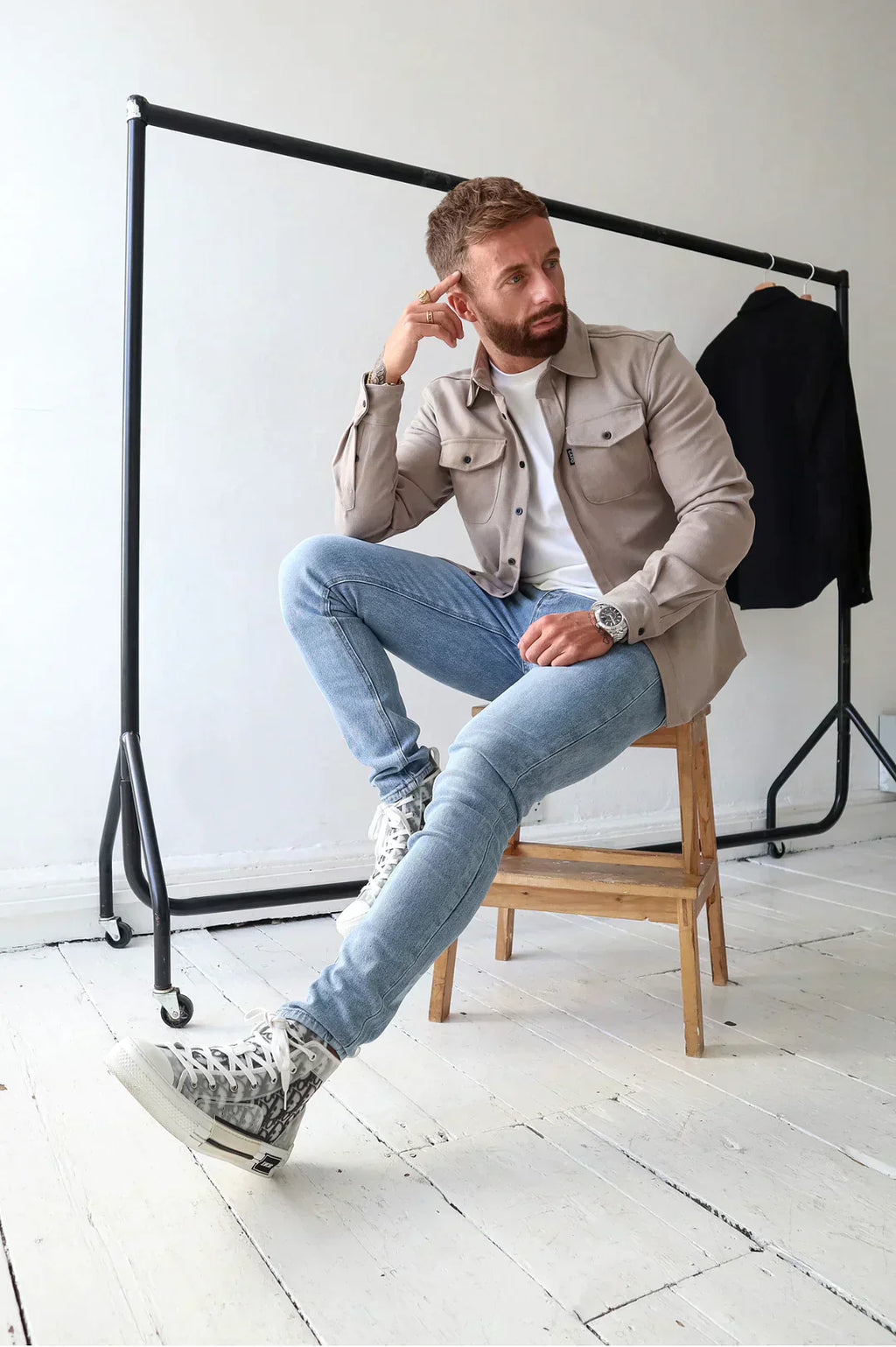 GR | Premium Button-Down Jacket