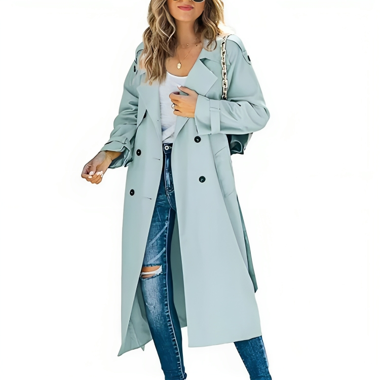 GR - Elegant streetwear trench coat
