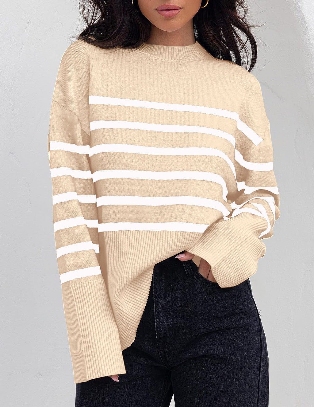GR | Übergrösse Strick-Pullover