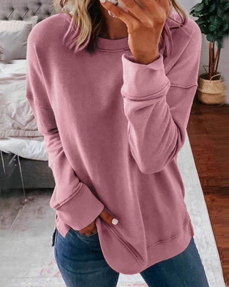 GR | Solid Color Women's Sweatshirt