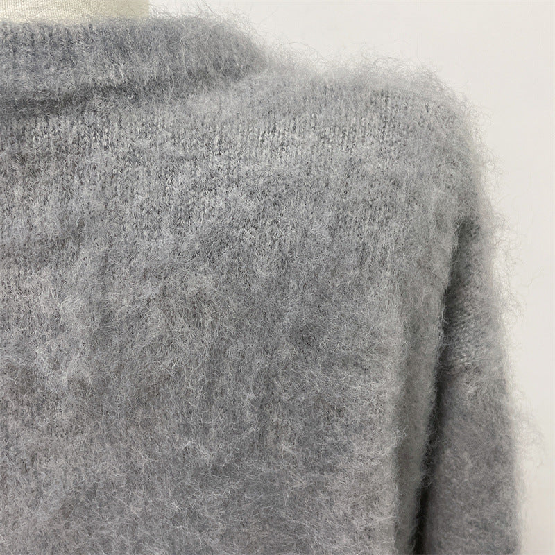 GR | made of mohair - oversized women's sweater