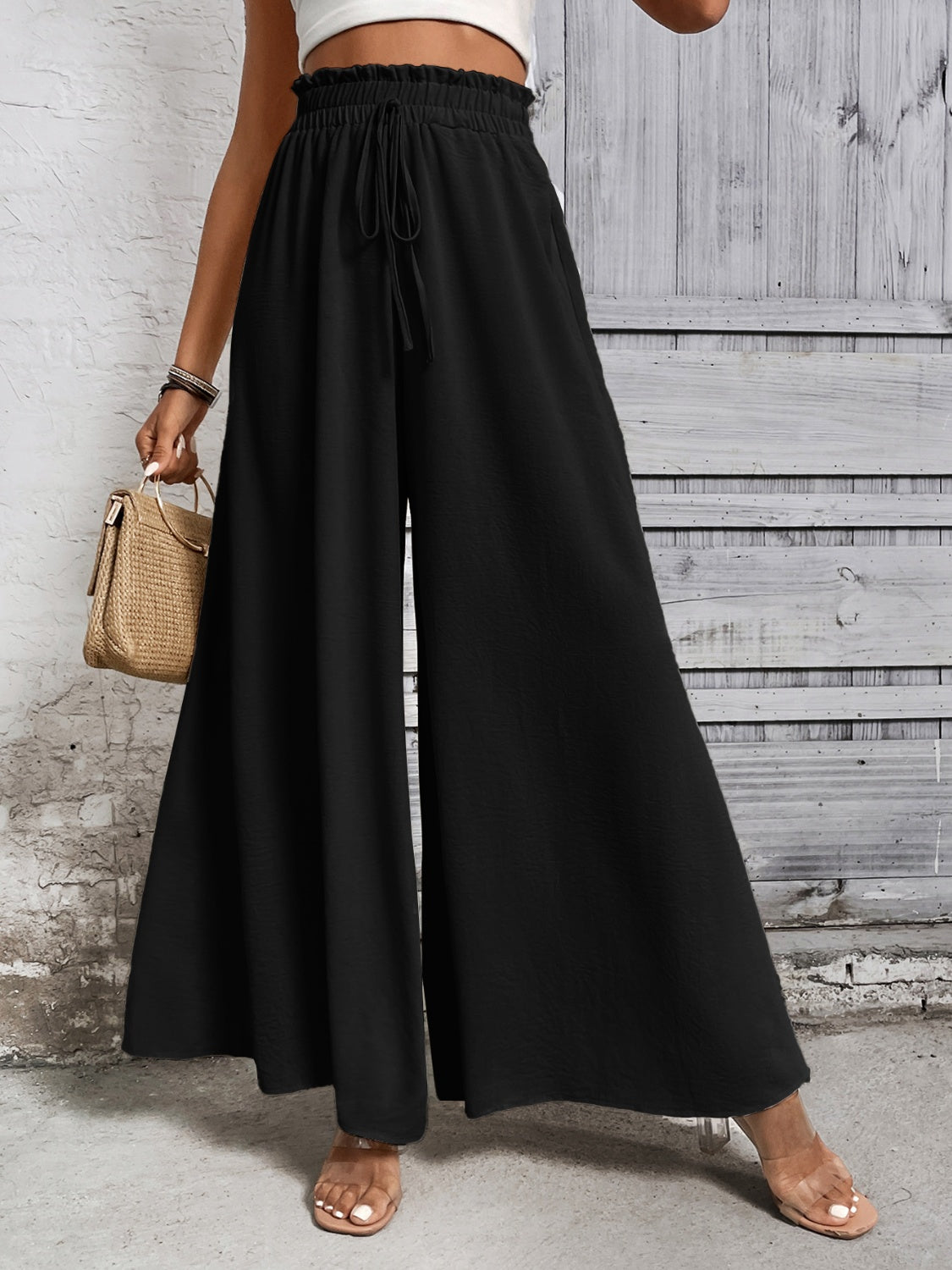GR | Ärmelloses Pailletten Rundhals Mini Kleid