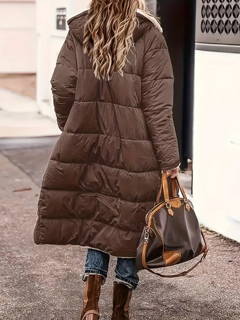 GR | Reversible fleece puffer jacket
