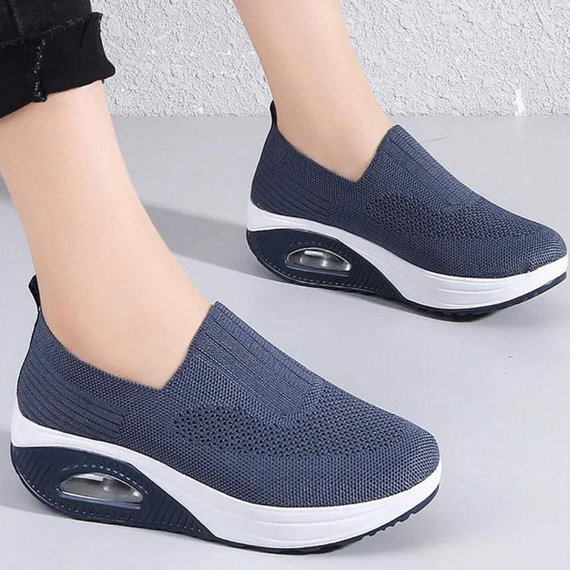 GR | Breathable Slip-on Sneakers with Ergonomic Sole for Women