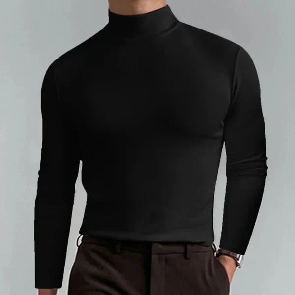 GR | Classic roll-neck sweater with slim fit