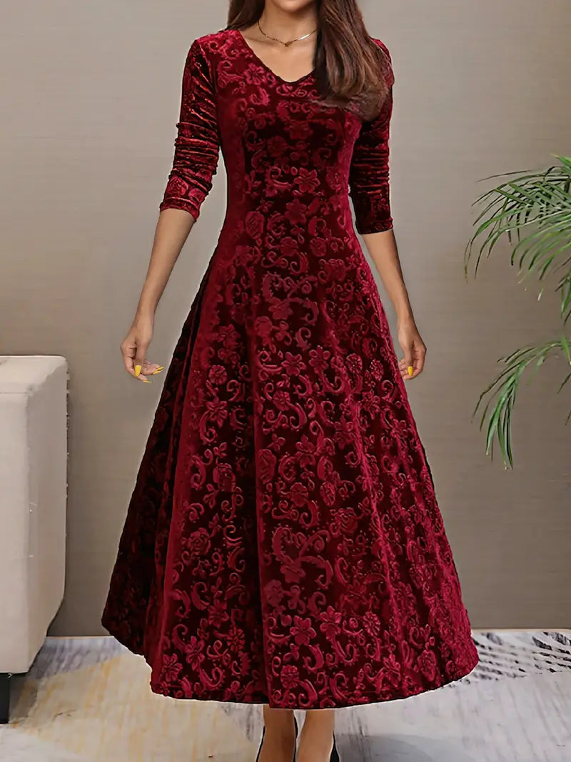 GR - Elegant flared A-line dress