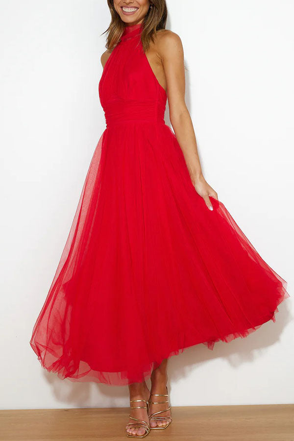 GR | Kleid mit Langer Röcke Design