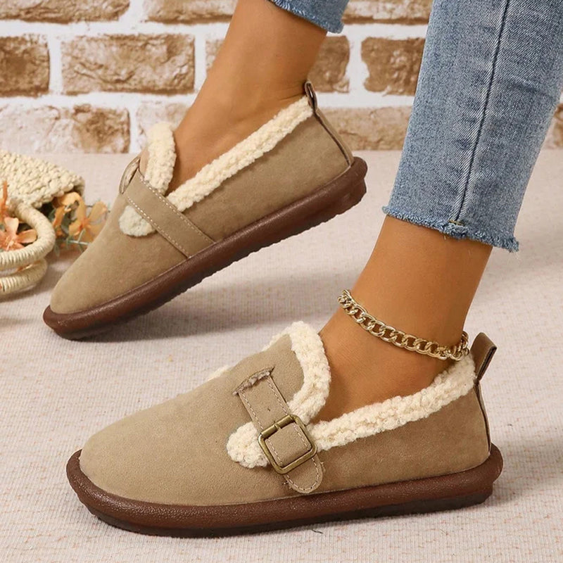 GR | Warm and Comfortable Flat Shoes
