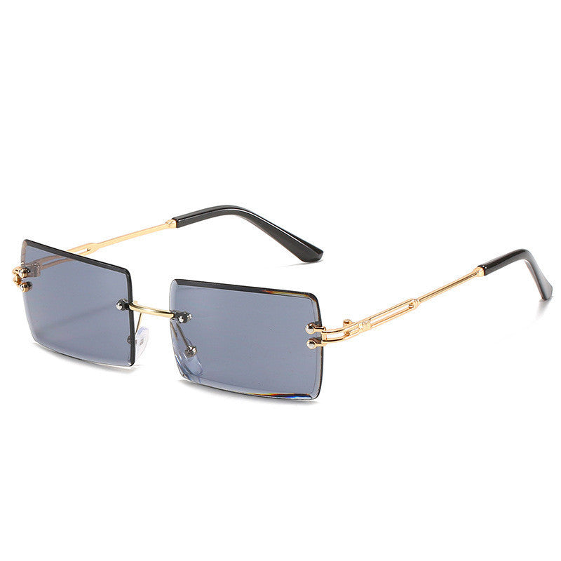GR | Fashionable rectangular sunglasses in retro style