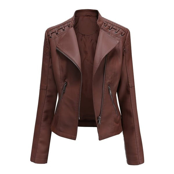 GR | Washed lambskin leather jacket