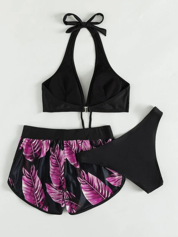 GR | Bikini and Shorts Set for Women