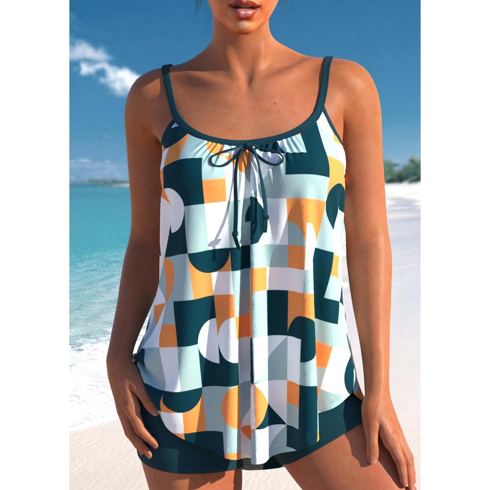 GR | Stylish and Comfortable with Our Tankini Set