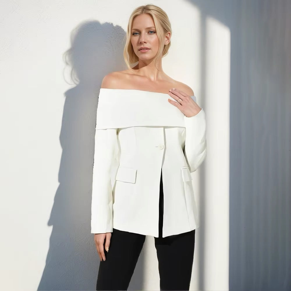 GR | Off-Shoulder Blazer