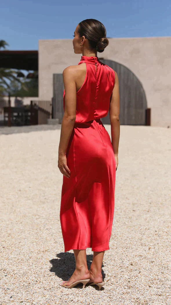 GR | Elegant satin dress