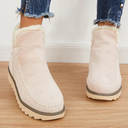 GR | Comfortable ankle boots with fur lining for women