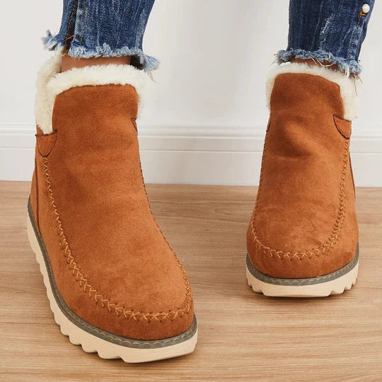 GR | Comfortable ankle boots with fur lining for women