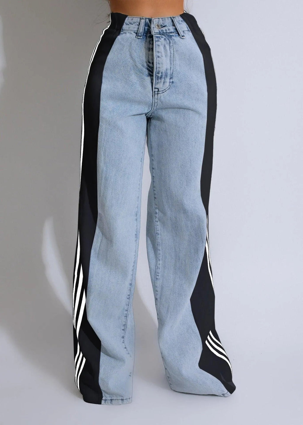 GR | Wide-leg denim trousers