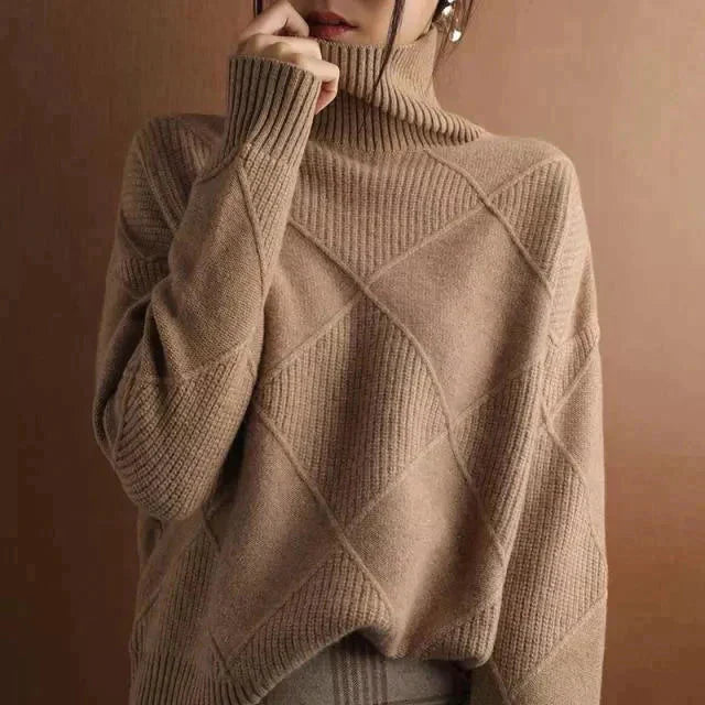 GR - Stylischer Rollkragenpullover