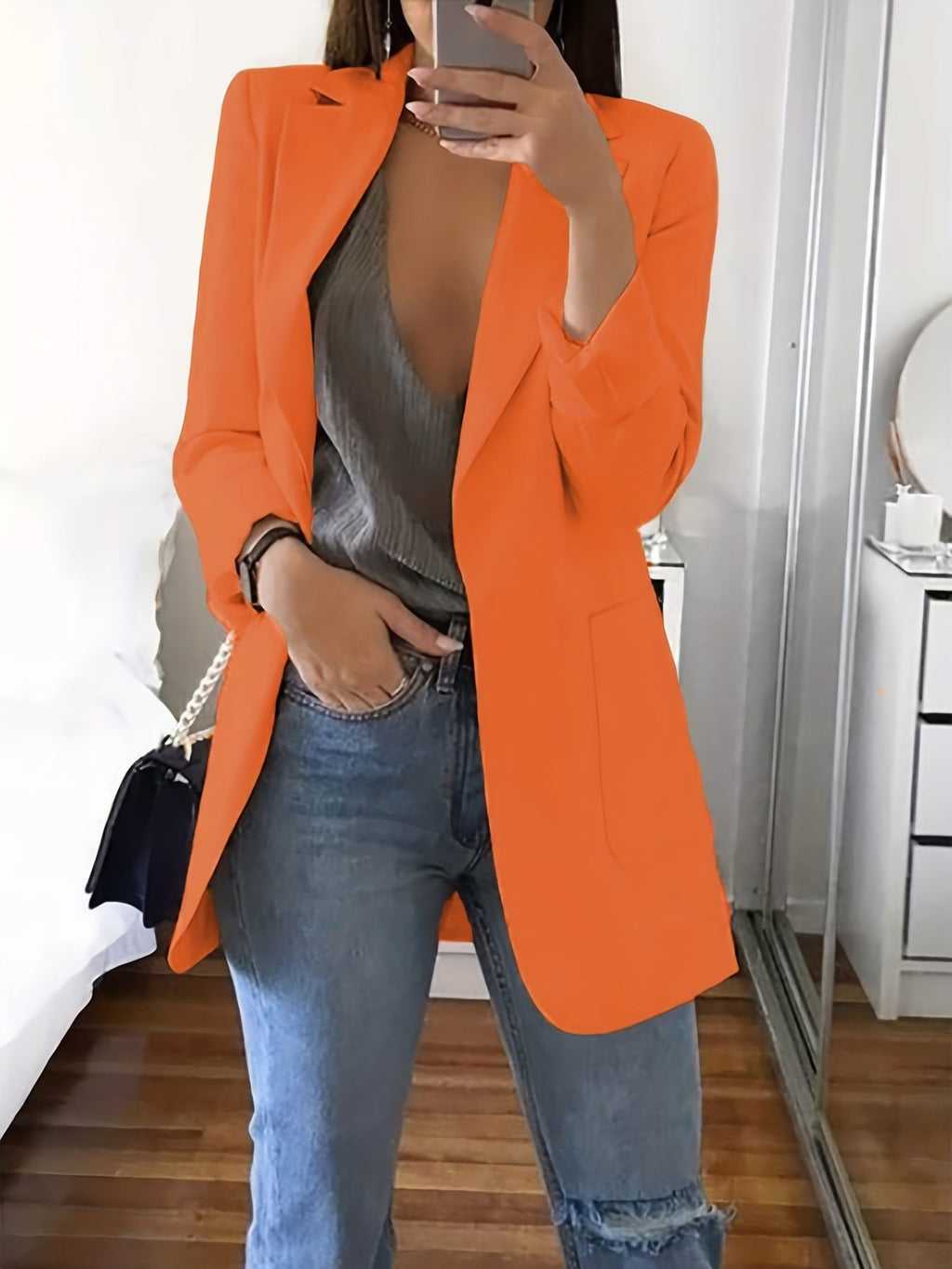 GR | Casual plus-size blazer