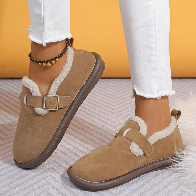 GR | Warm and Comfortable Flat Shoes