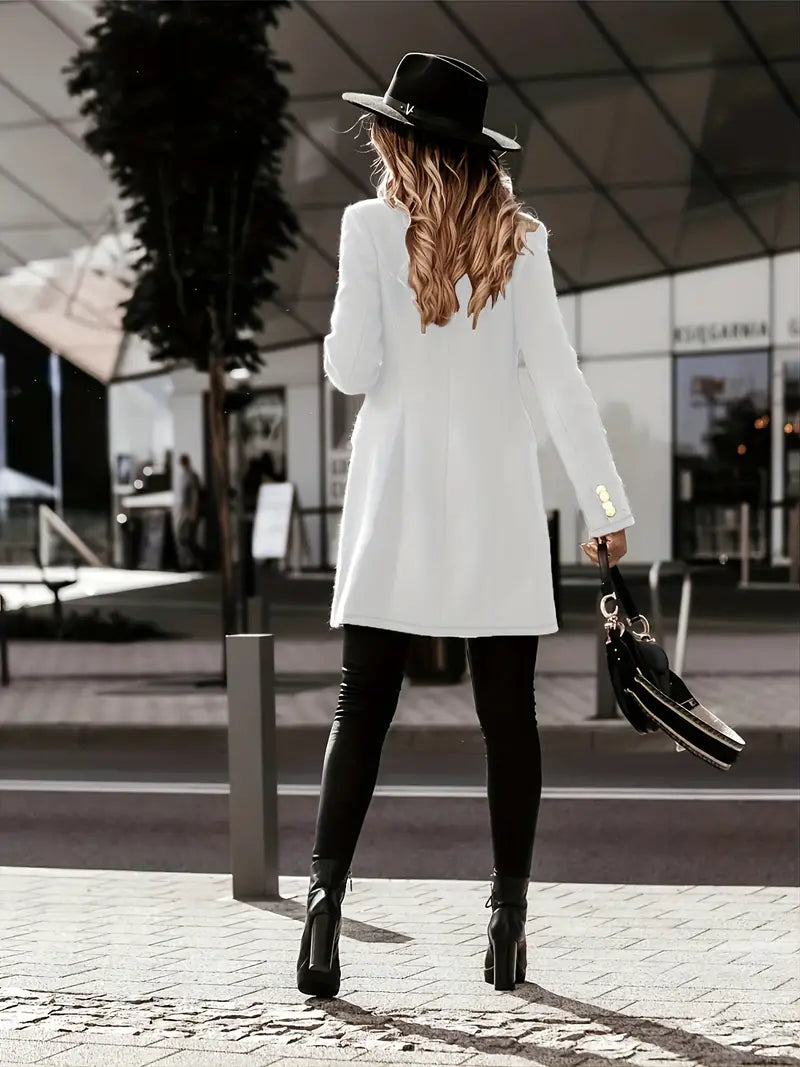 GR | Blazer - elegant women's jacket with double buttons and sophisticated cut