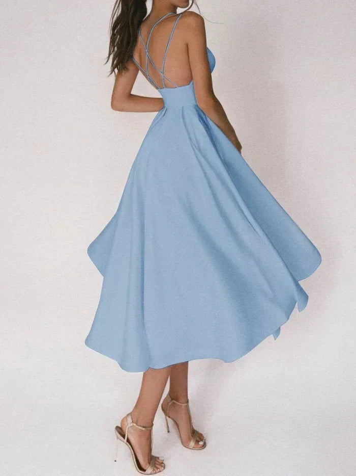 GR | Kleid mit V-Ausschnitt für Damen