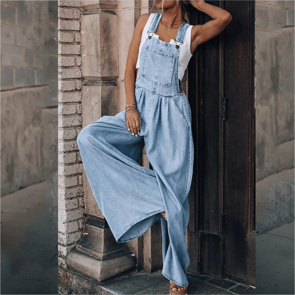 GR | Women's Denim Jumpsuit