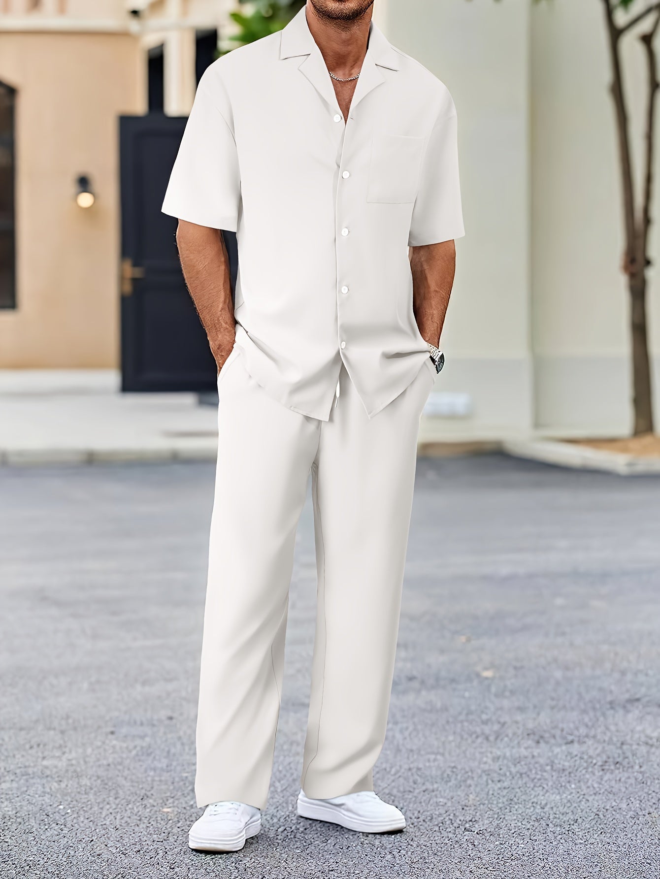 GR | Summer outfit set in a single color
