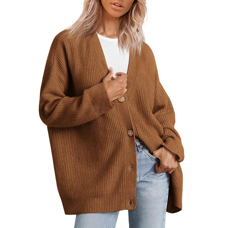 GR | Warme Strickjacke Für Damen