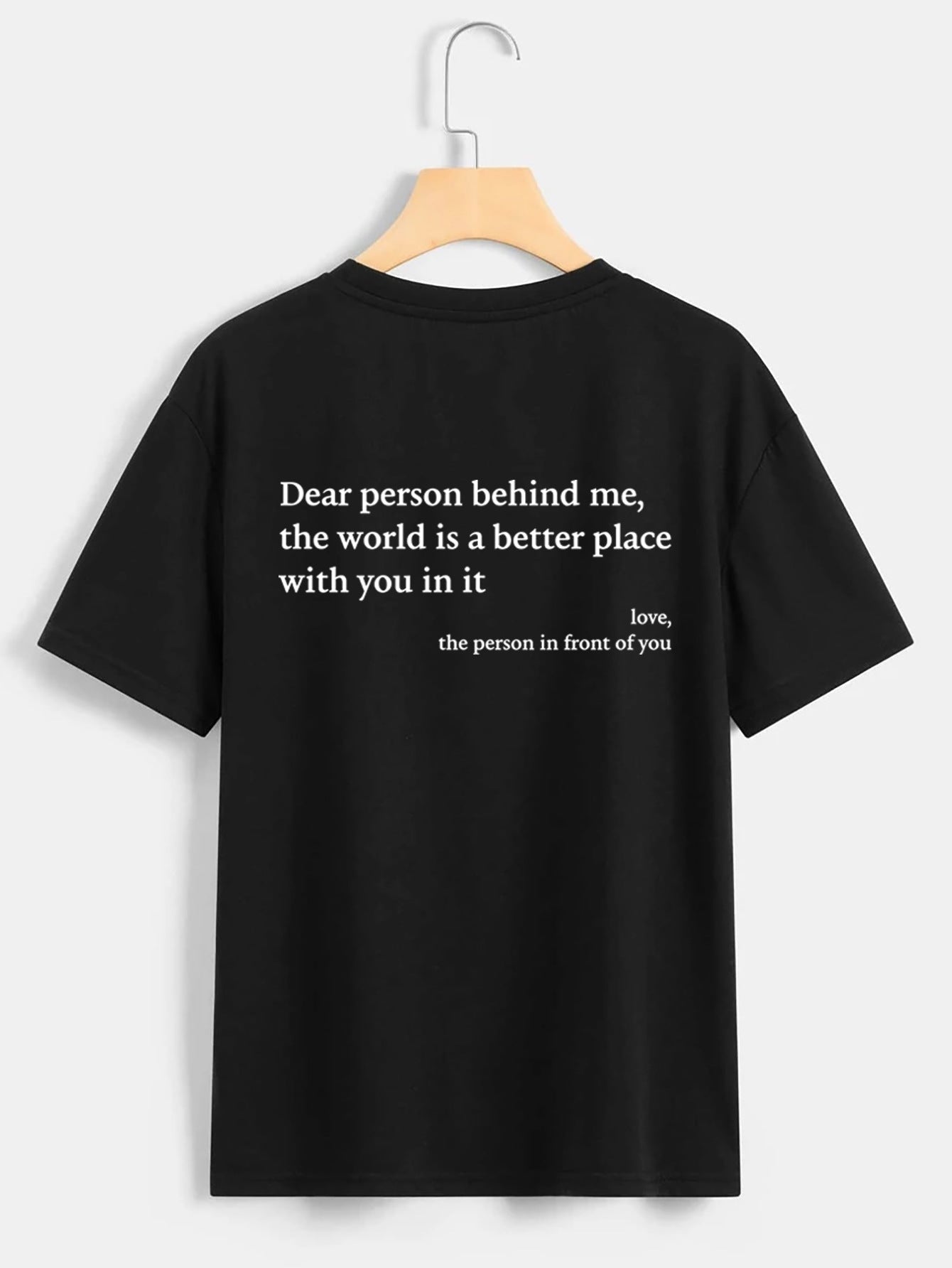 GR | Damen T-Shirt Mit Rundhalsausschnitt Und Slogan
