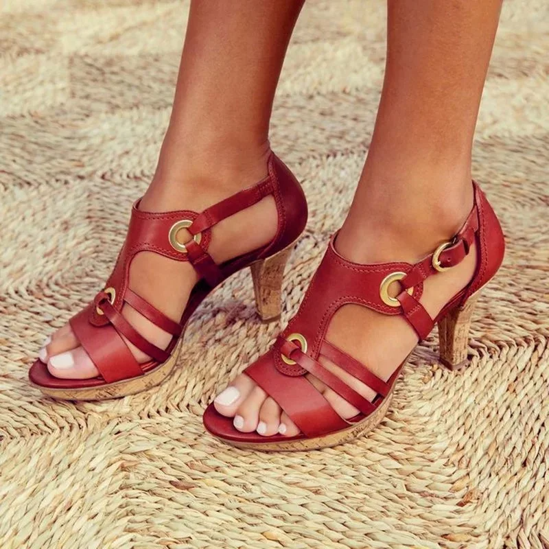 Anina | Leather sandals 