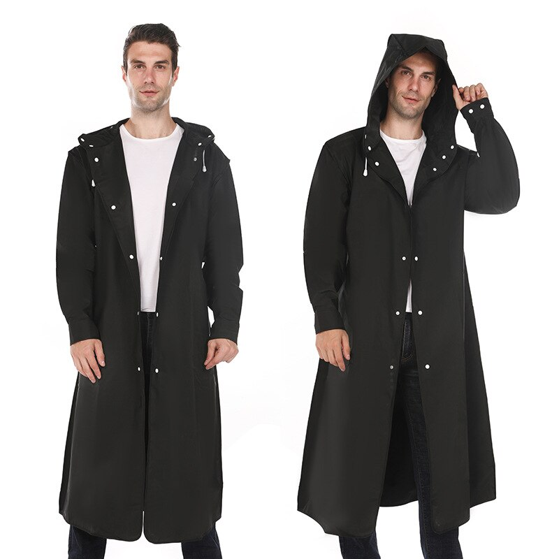 GR - Experience comfort in the rain with this unisex rain jacket