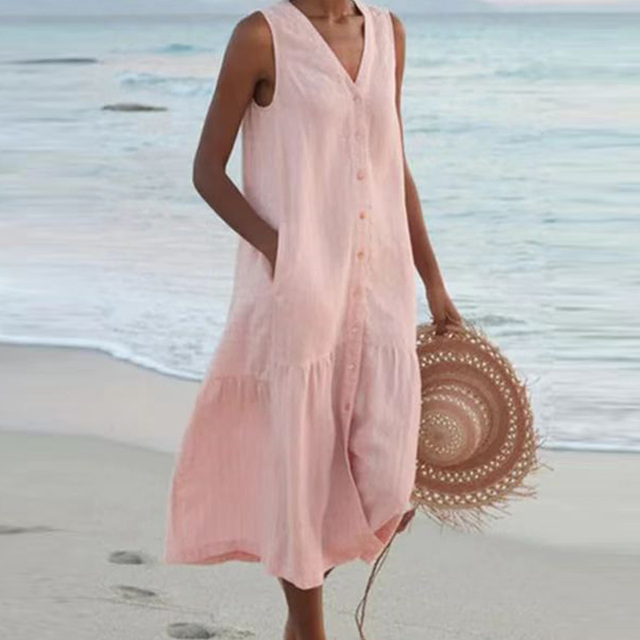 GR | Stilvolles Sommerkleid für den Urlaub