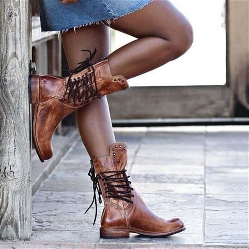 GR | Elegant leather boots for women