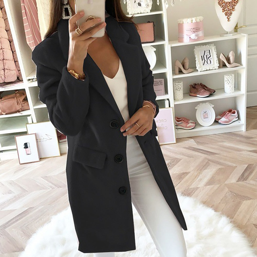 GR - Fashionable, warm and comfortable coat