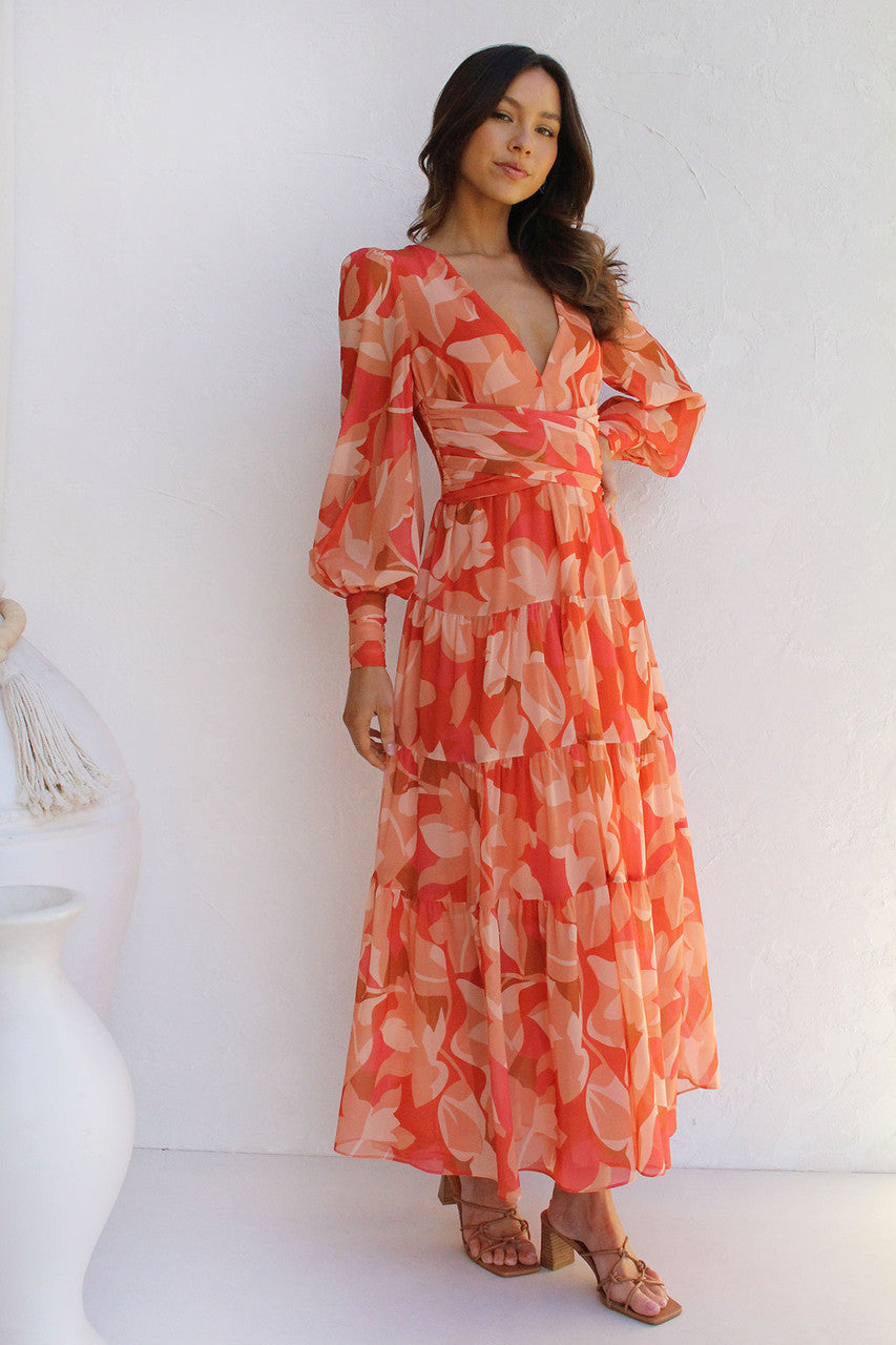 GR | Wickelkleid Mit Blumenmuster Für Damen