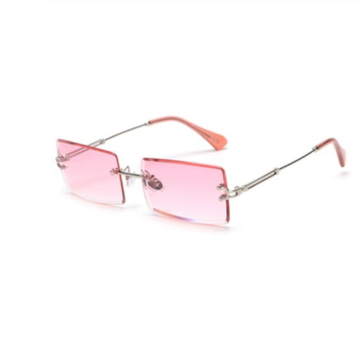 GR | Fashionable rectangular sunglasses in retro style